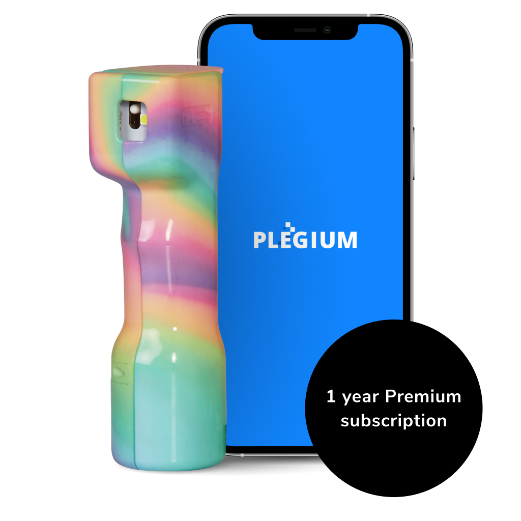 Smart Pepper Spray + 1 year Premium subscription
