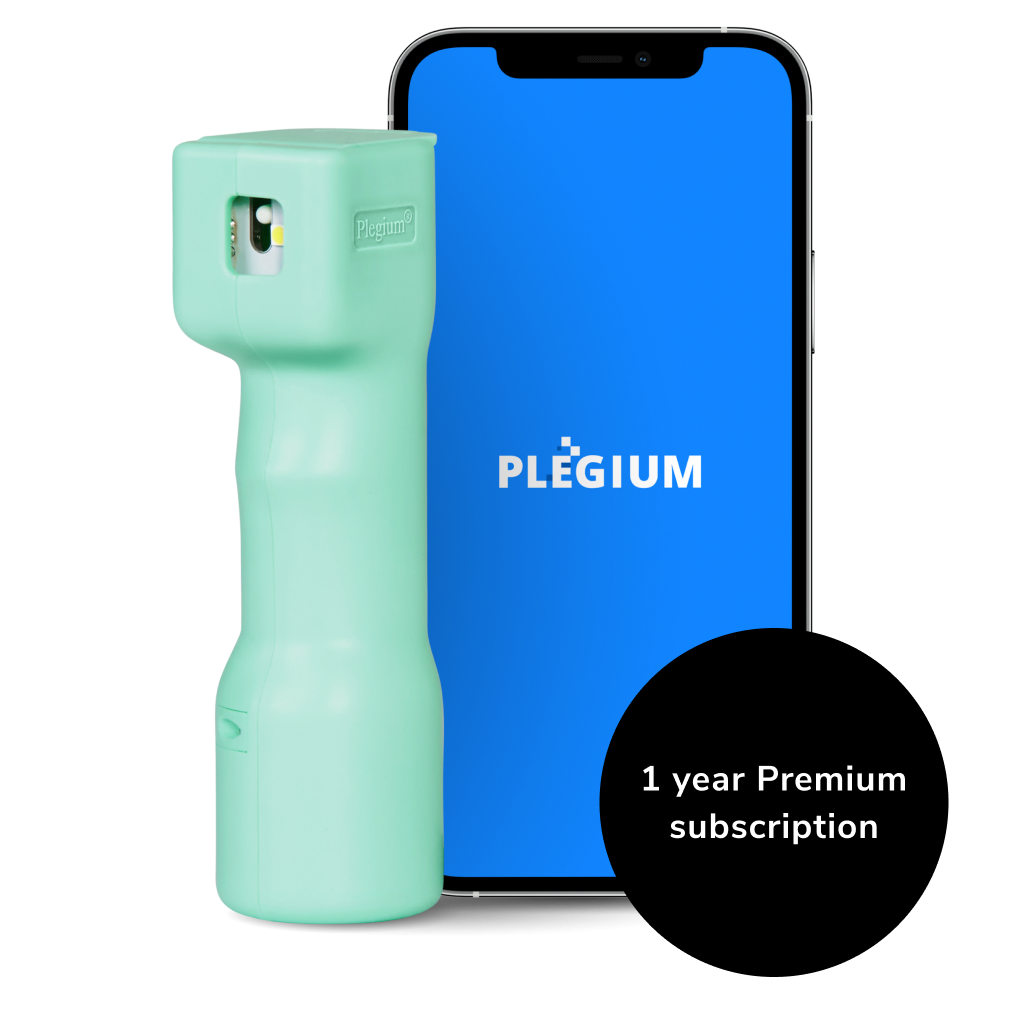 Smart Pepper Spray + 1 year Premium subscription